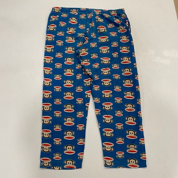 Paul Frank Julius Monkey Pajama Pants Light Blue Men’s M 32–34 Y2K Lounge (No Dr - Picture 2 of 9